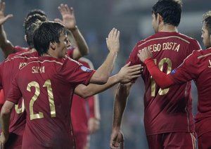 داوید سیلوا|لوکزامبورگ 0 - 4 اسپانیا / مقدماتی یورو 2016