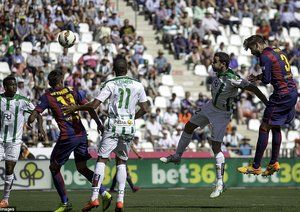 جرارد پیکه|کوردوبا 0 - 8 بارسلونا / لالیگا