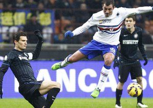 تقابل دو بازیکن|اینترمیلان 2 - 0 سامپدوریا / جام حذفی ایتالیا