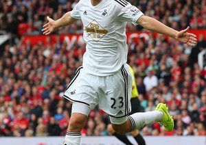 گيلفي تور سيگوردسون|منچستر یونایتد 1-2 سوانزی / لیگ جزیره