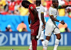 آساموا جیان|شادی آساموا جیان بعد از گلزنی مقابل تیم ملی پرتغال.