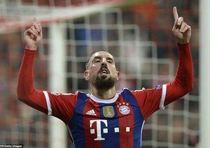 فرانک ريبری|بایرن مونیخ 2 - 0 رم / لیگ قهرمانان