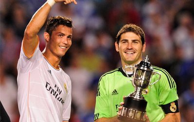 رونالدو: کاسیاس دروازه‌بانی درجه یک است