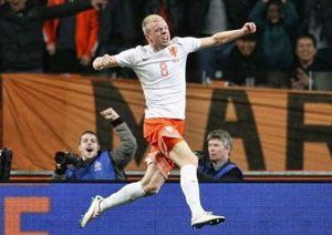 دیوی کلاسن|هلند 2 - 0 اسپانیا / دیدار دوستانه