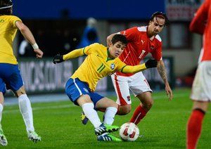 اوسکار|اتریش 1 - 2 برزیل/ دیدار دوستانه