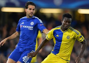 سسک فابرگاس|چلسی 4 - 0 مکابی تل آویو / لیگ قهرمانان