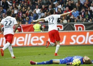 خاویر پاستوره|نیس 1 - 3 پاریس سن ژرمن / لوشامپیونه