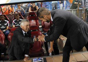 کارلو آنچلوتی - سیمونه|اتلتیکو مادرید 1-0 رئال مادرید / سوپرکاپ اسپانیا