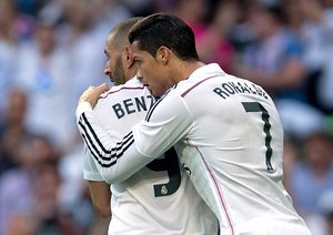 کریم بنزما - کریستیانو رونالدو