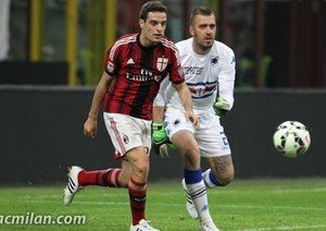 جياكومو بوناونتورا|میلان 1 - 1 سامپدوریا / سری آ