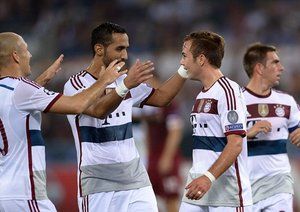 ماریو گوتزه|رم 1 - 7 بایرن مونیخ / لیگ قهرمانان