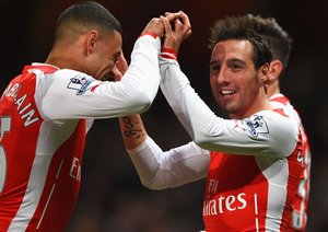 سانتی کازورلا|آرسنال 4 - 1 نیوکاسل / لیگ جزیره