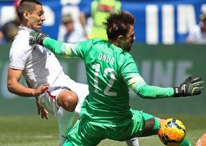 کلینت دمپسی|گلزنی کلینت دمسی برای تیمش در مقابل ترکیه