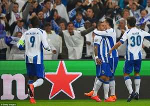 شادی بازیکنان پورتو