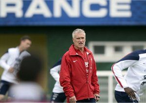 دیدیه دشامپ|تمرین تیم ملی فرانسه