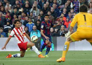 پدرو|بارسلونا 4 - 0 آلمریا / لالیگا