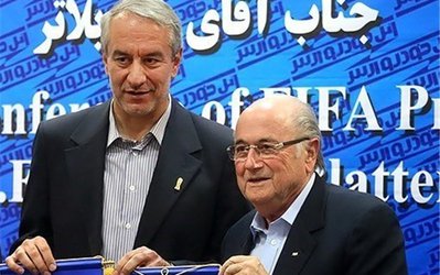 تقدیر بلاتر از فدراسیون فوتبال ایران