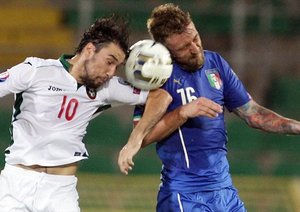 دانیله د روسی|ایتالیا 1 - 0 بلغارستان / مقدماتی یورو 2016