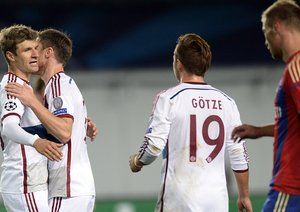 ماریو گوتزه|زسکا مسکو 0 - 1 بایرن مونیخ / لیگ قهرمانان