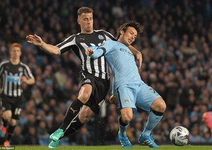 داوید سیلوا|منچسترسیتی 0 - 2 نیوکاسل / جام اتحادیه