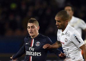 مارکو وراتی|پاریس سن ژرمن 0 - 0 مون پليه / لوشامپیونه