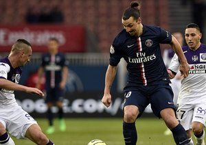 زلاتان ایبراهیموویچ|پاریس سن ژرمن 3 - 1 تولوز / لوشامپیونه