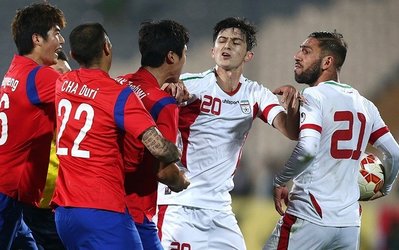 فحاشی بازیکن کرهای عامل درگیری انتهای بازی با ایران