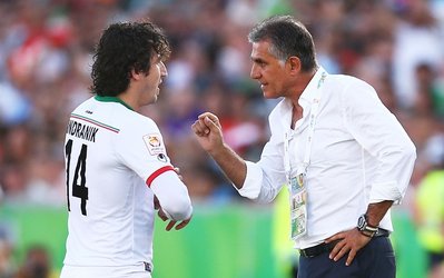 حاشیه‌های ایران - عراق | اعتراض کی‌روش به داور پس از پایان بازی/ غفوری گریه کرد