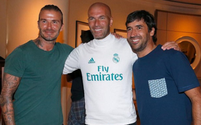 بکام: از موفقیت‌های زیدان در رئال لذت بردم