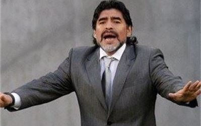 مارادونا را به ورزشگاه راه ندادند!
