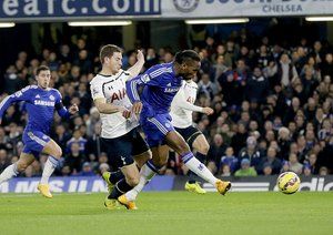 ديديه دروگبا|چلسی 3 - 0 تاتنهام / لیگ جزیره