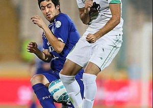 خسرو حیدری|استقلال تهران 0 - 2 ذوب آهن اصفهان / لیگ برتر ایران (خلیج فارس)