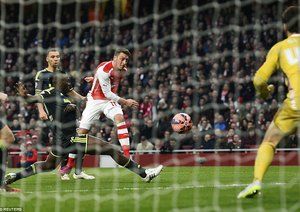 مسوت اوزیل|آرسنال 2 - 0 میدِلزبورو / جام حذفی