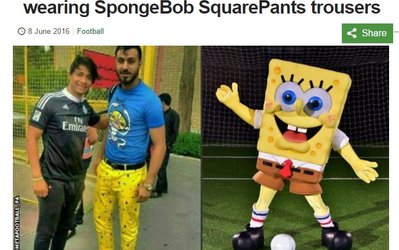 سوژه روز | بازتاب محرومیت سوشا مکانی برای شلوار باب اسفنجی در رسانه های خارجی