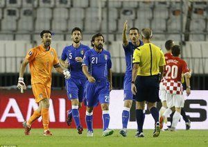 آندره آ پیرلو|کرواسی 1 - 1 ایتالیا / مقدماتی جام ملت های اروپا