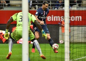 زلاتان ایبراهیموویچ|پاریس سن ژرمن 2-2 رنس / لوشامپيونه