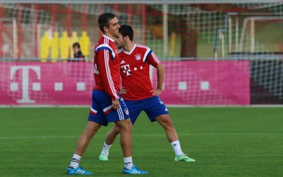 فیلیپ لام تمرین با توپ را شروع کرد