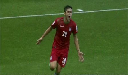 ویدئو : گل اول ایران(سردار آزمون)