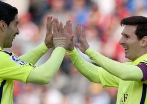 لیونل مسی - لوئیس سوارز