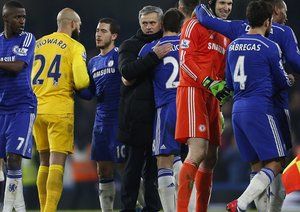 خوزه مورینیو|چلسی 1 - 0 اورتون / لیگ جزیره