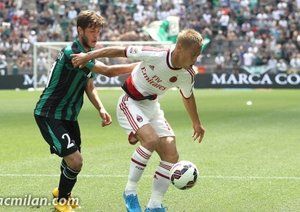 كيسوکه هوندا|ساسوئولو 3 - 2 میلان / سری آ