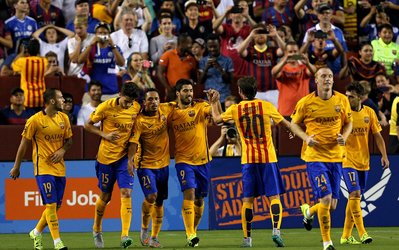 کاروان بارسلونا از آمریکا بازگشت