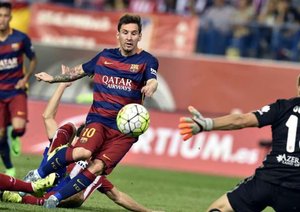 لیونل مسی|اتلتیکو مادرید 1 - 2 بارسلونا / لالیگا