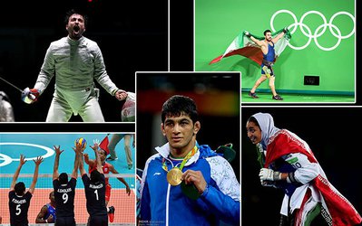 نگاهی به موفقیت‌های کاروان ورزش ایران/ کمتر از انگشتان دست!