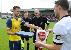 آرسنال|بورهام وود انگلیس 0-2 آرسنال /  دیدار دوستانه