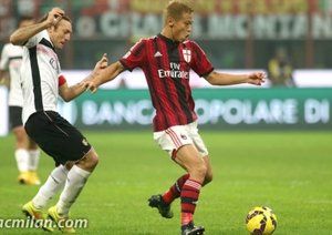 كيسوکه هوندا|میلان 0 - 2 پالرمو / سری آ