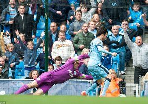 داوید سیلوا|منچستر سیتی 6 - 0 کوئینز پارک رنجرز / لیگ جزیره