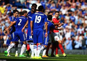 گابریل - دیگو کاستا|چلسی 2 - 0 آرسنال / لیگ جزیره