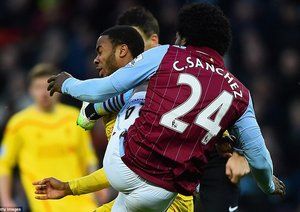 رحيم استرلینگ|آستون ویلا 0 - 2 لیورپول / لیگ جزیره