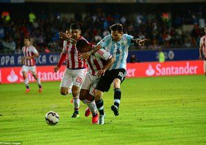 لیونل مسی|آرژانتین 2 - 2 پاراگوئه / کوپا آمریکا